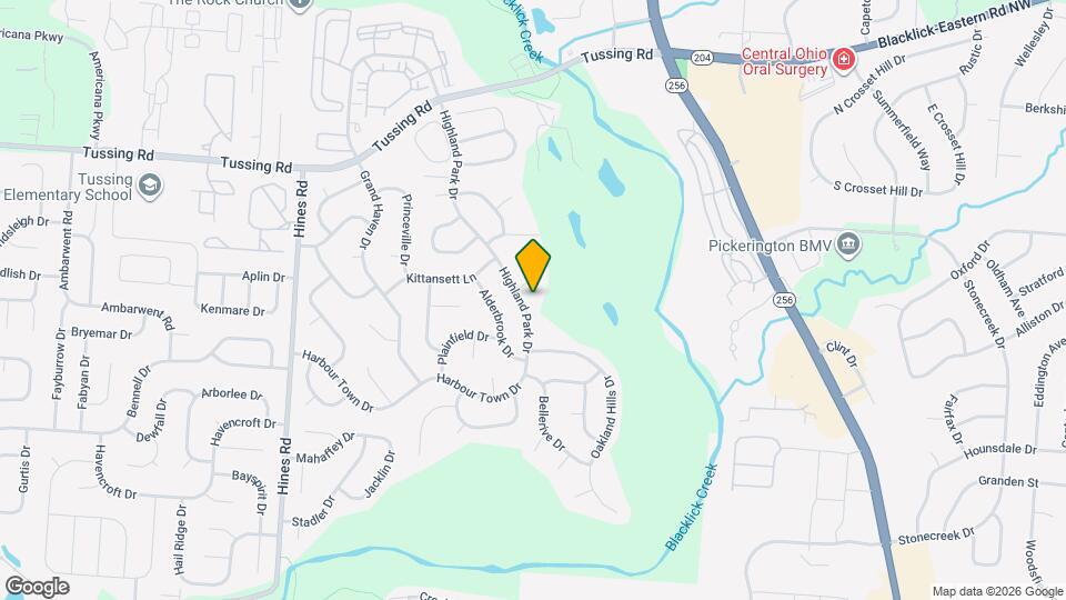 3084 Highland Park Dr Map and Location Details