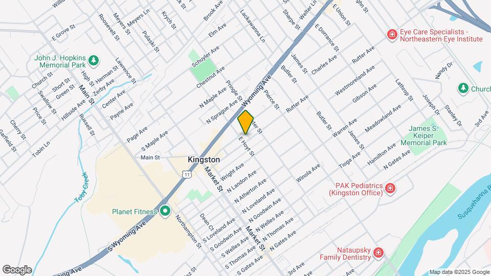 312 Rutter Ave Map and Location Details