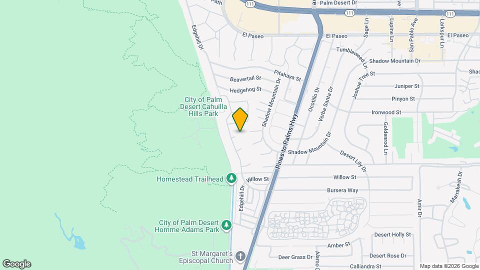 128 Vista Oro Map and Location Details