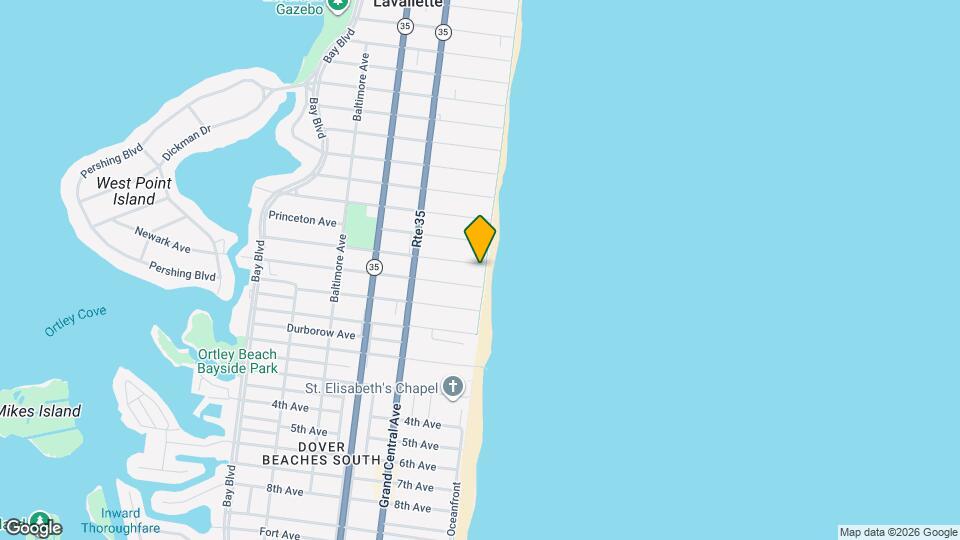 2200 Oceanfront Map and Location Details