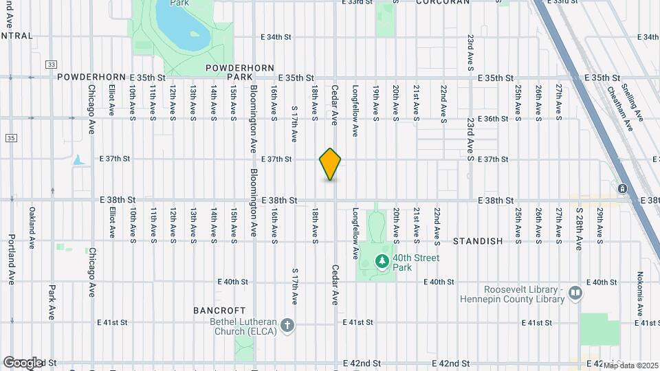 3736 Cedar Ave S Map and Location Details