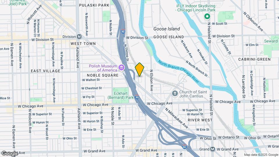 925 N Willard Ct, Unit 01E Map and Location Details