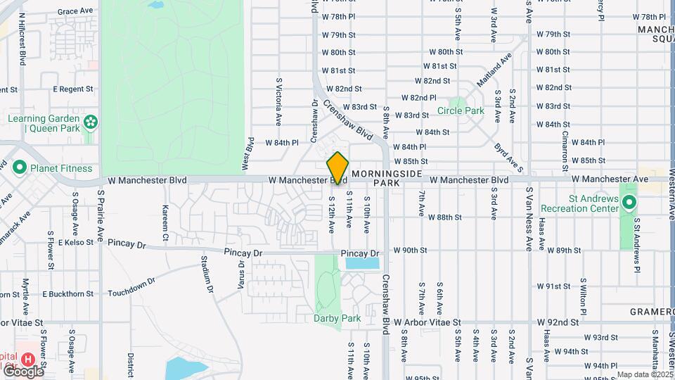 8612 S 12th Ave, Unit A Map and Location Details