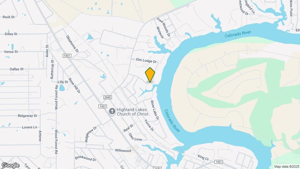 207 Elm Lodge Dr Map and Location Details