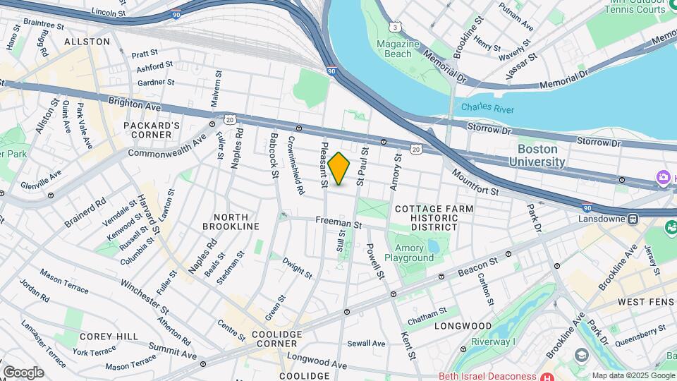 67 Thatcher St Mapa y Detalles de la Ubicación