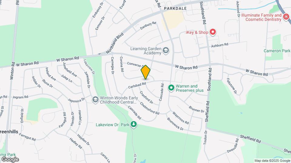 704 Carlsbad Rd Map and Location Details