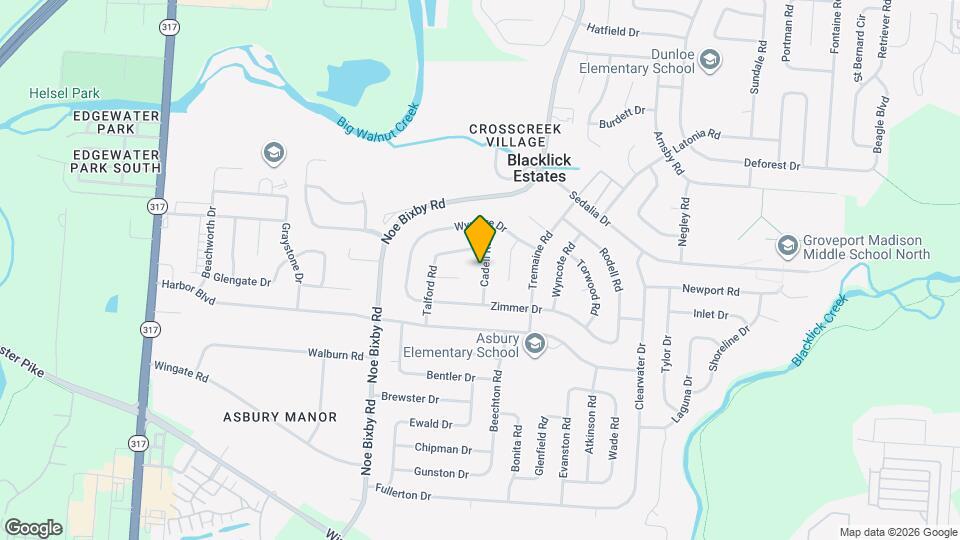 3525 Cadell Rd Map and Location Details