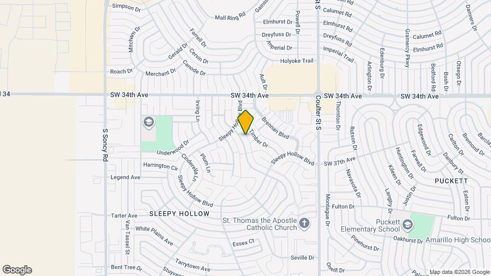 3511 Tripp Ave Mapa y Detalles de la Ubicación