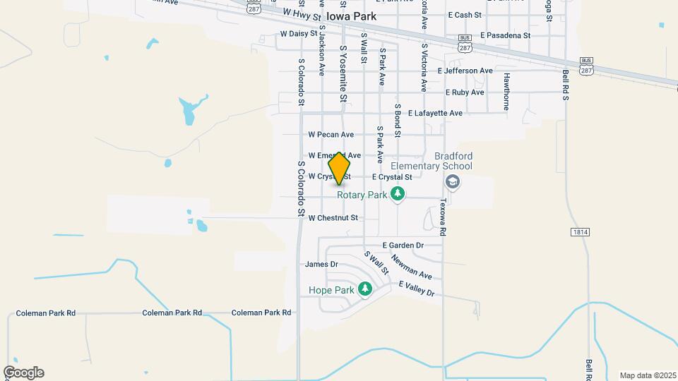 808 S Yosemite St Map and Location Details
