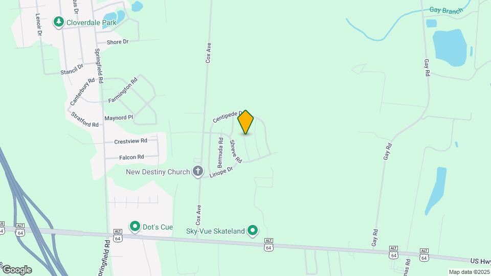 1237 Zoysia Dr Mapa y Detalles de la Ubicación