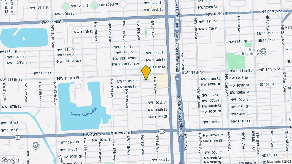 921 NW 110th St Map and Location Details