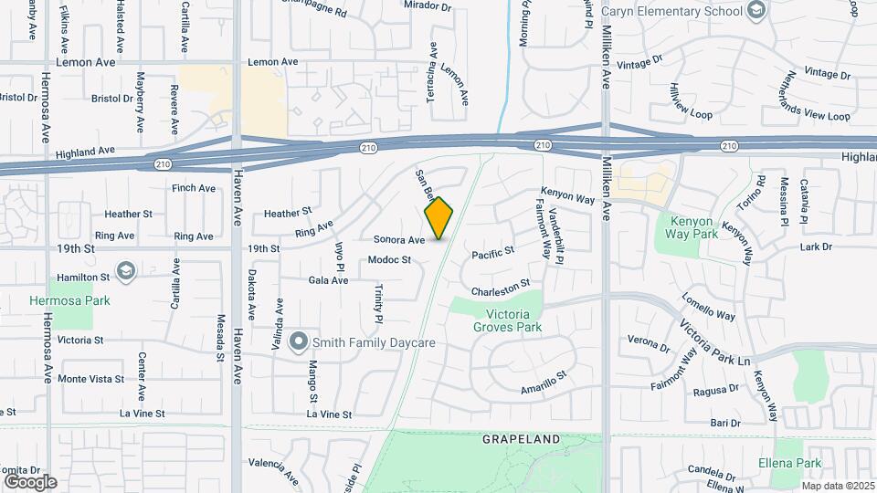 10937 Sonora Ave Map and Location Details