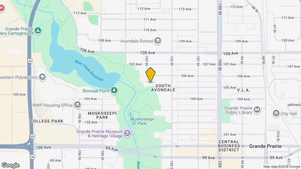 10505-10103 103 St Map and Location Details
