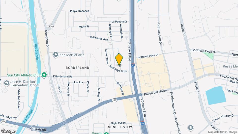 6417 Kenmore St Map and Location Details