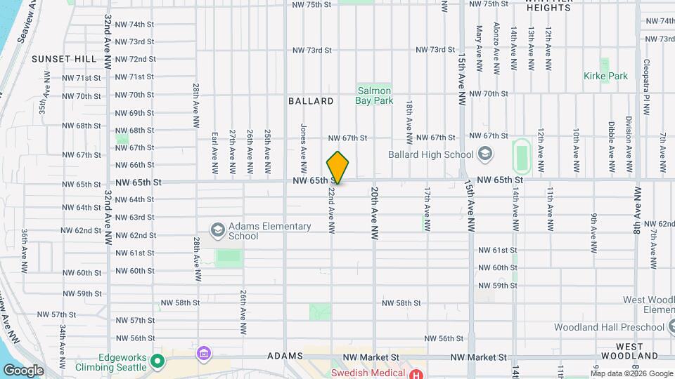 2050 NW 64th St Map and Location Details