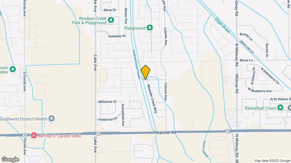 16357 Meander Creek Way Map and Location Details