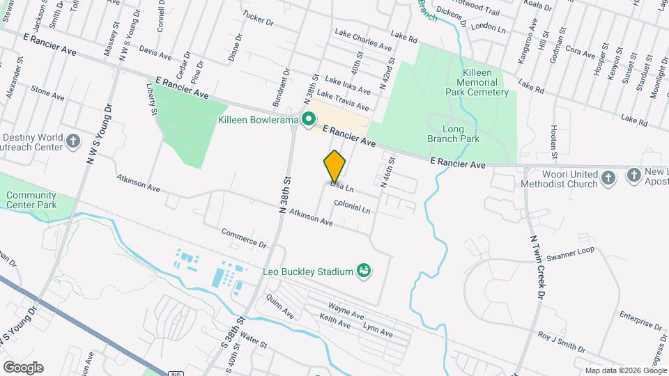 704 Lisa Ln Map and Location Details