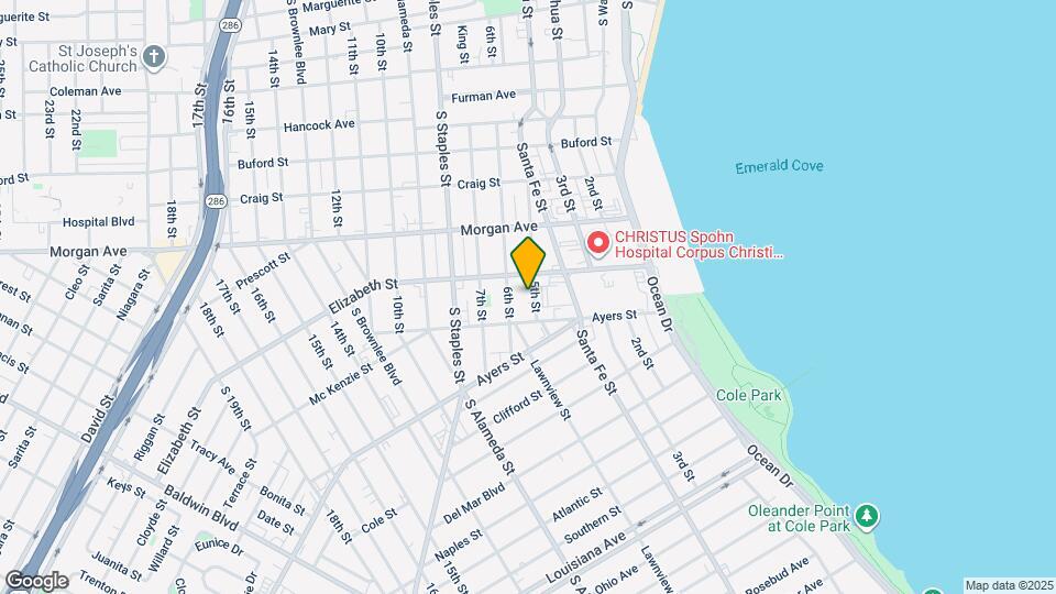 1525 5th St Map and Location Details