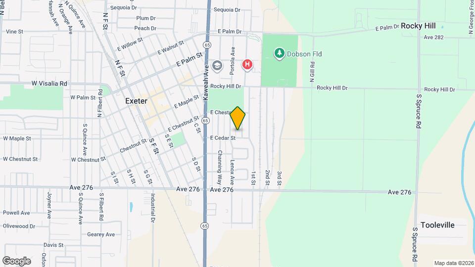 320 S Crespi Ave Map and Location Details