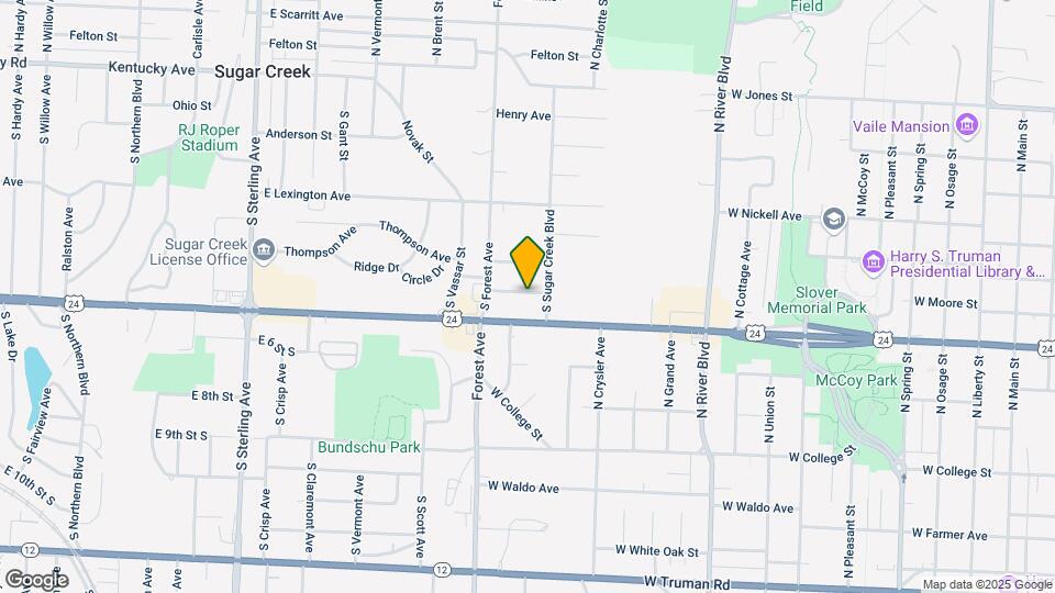 11825 Roberts St Map and Location Details