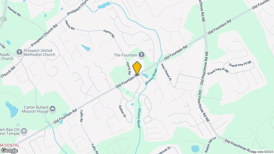 1721 Jordan Brook Dr Map and Location Details