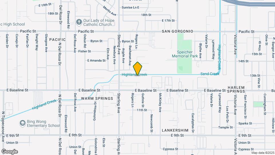 2581-25839 13th St Map and Location Details
