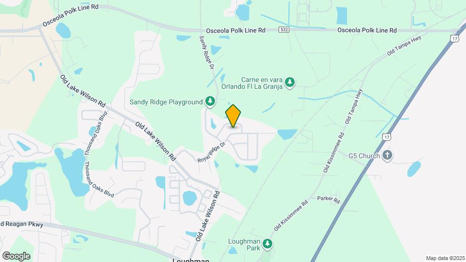 1803 Royal Ridge Dr Map and Location Details