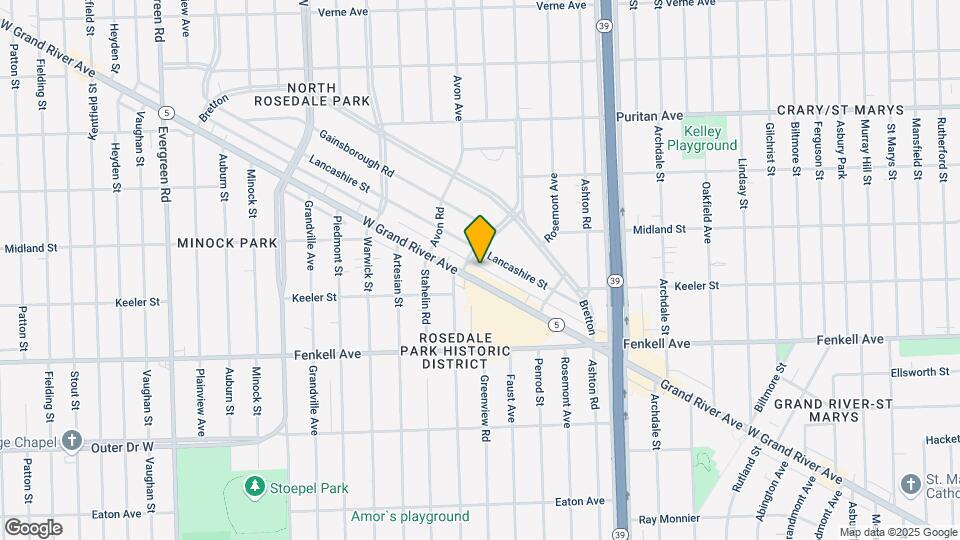 12851 Lasher Dr Map and Location Details