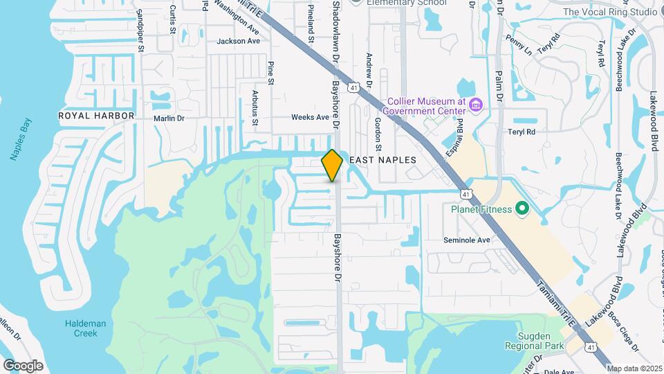 2840 Shoreview Dr Map and Location Details