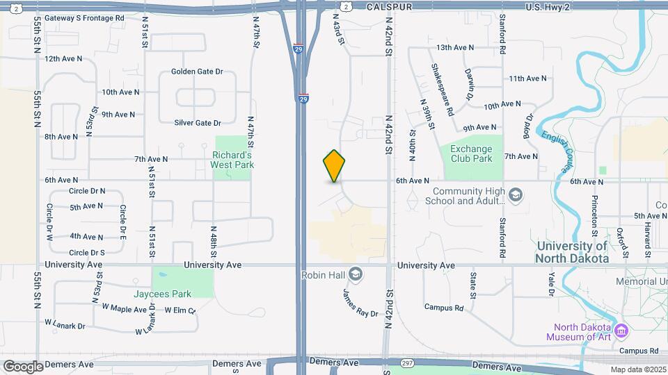 Campus Place 8 Apartments Map and Location Details
