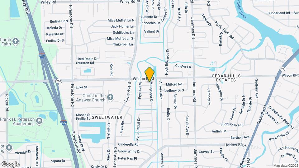 6705 Miller St Map and Location Details