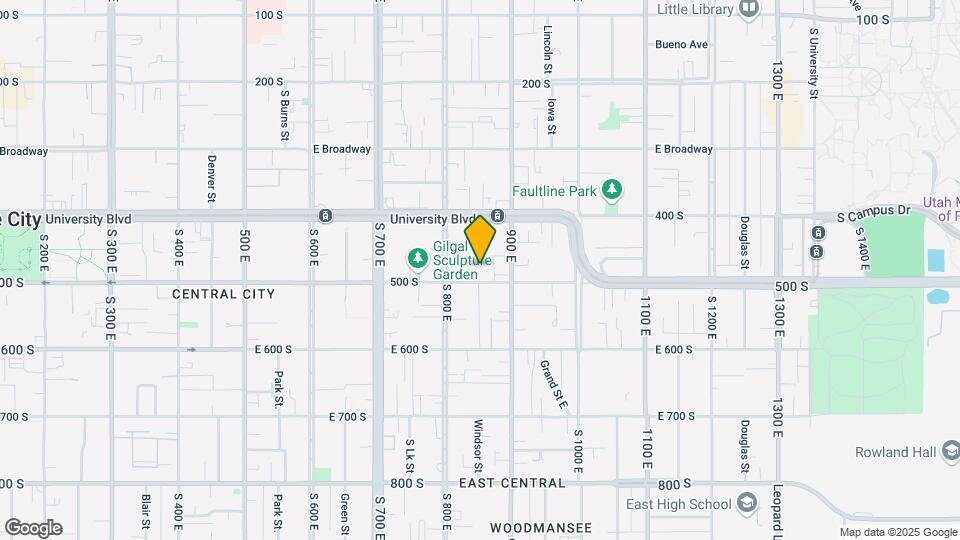 841 E 500 S, Unit 5 Map and Location Details