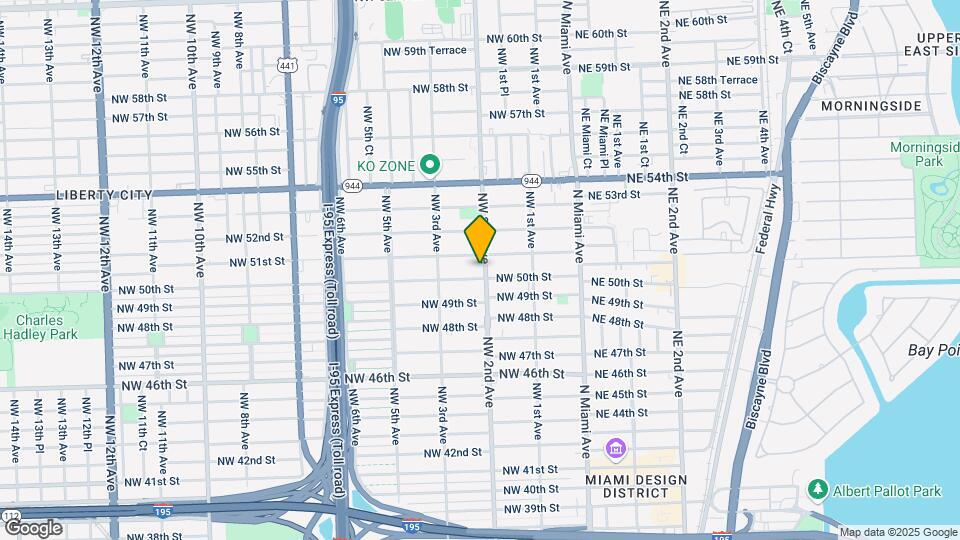 5010 NW 2nd Ave Map and Location Details
