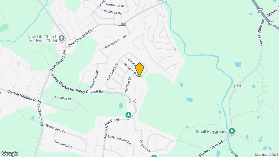 4030 Kellybrook Dr Mapa y Detalles de la Ubicación