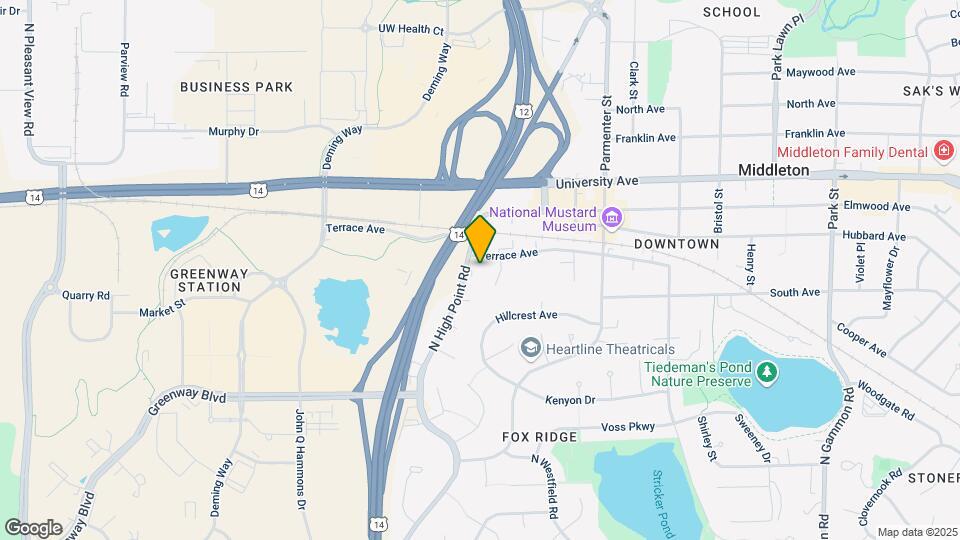 1729 N High Point Rd, Unit 9 Map and Location Details