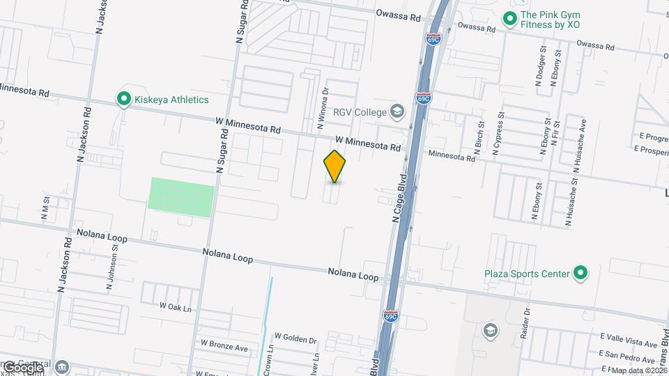 4907 N Hiawatha Dr Mapa y Detalles de la Ubicación