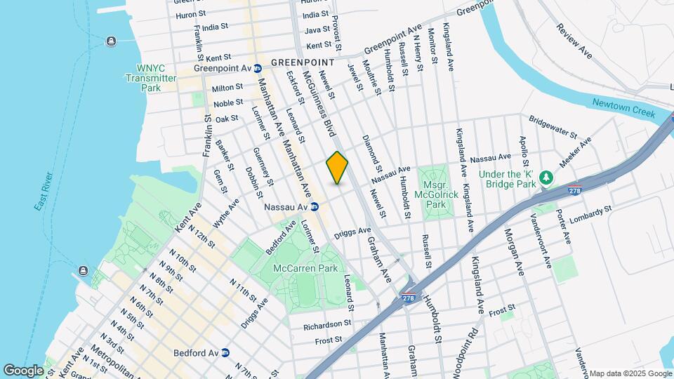 149 Eckford St Mapa y Detalles de la Ubicación