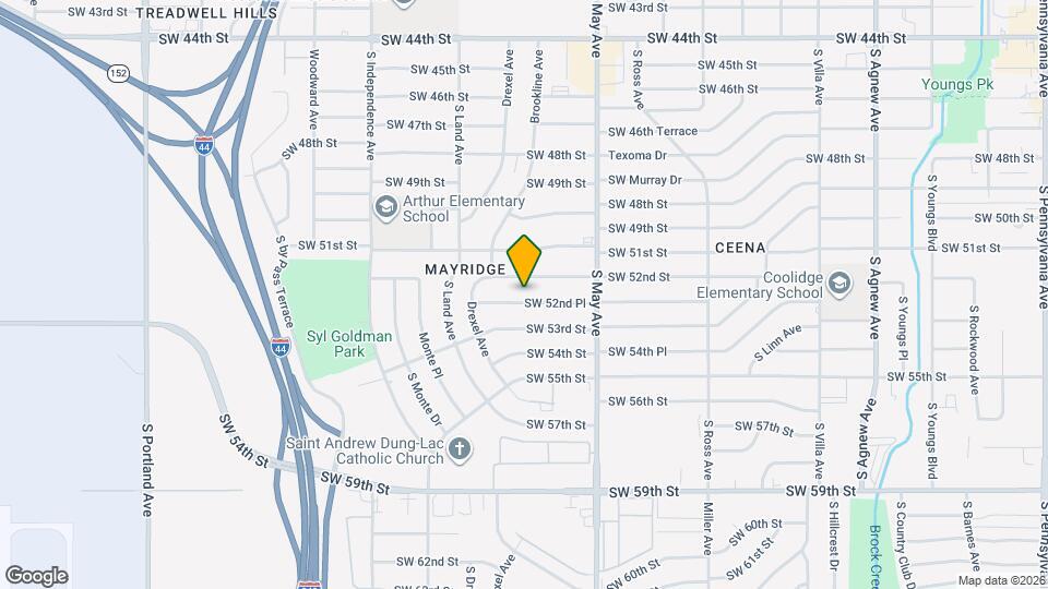 3005 SW 52nd Pl Map and Location Details
