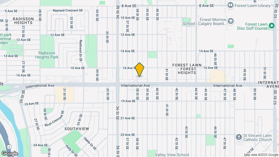 1728 38th St SE Map and Location Details