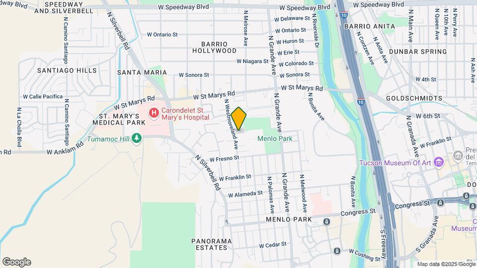 410 N Westmoreland Ave Mapa y Detalles de la Ubicación