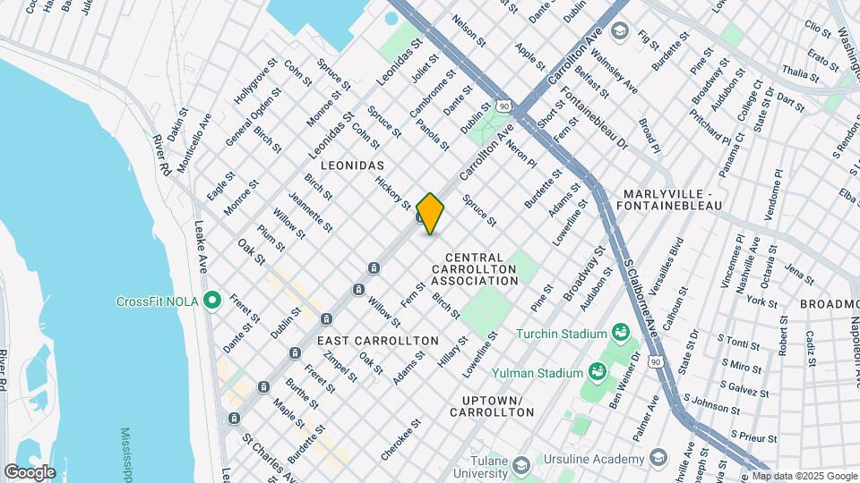 1724 Short St Map and Location Details