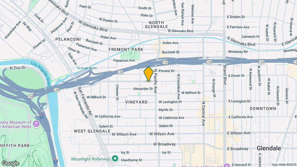 520 W Doran Map and Location Details