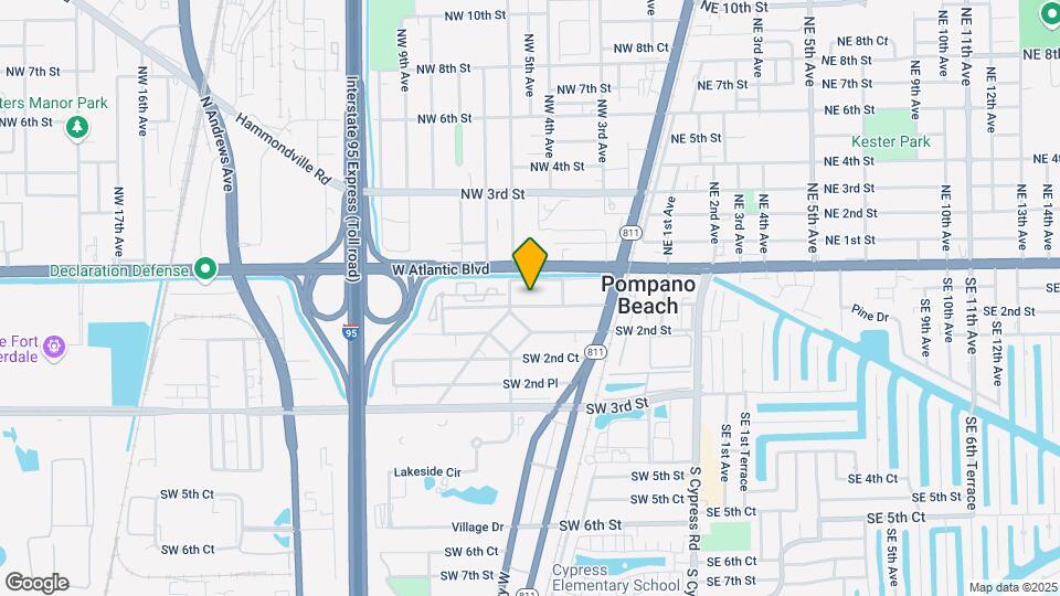 329 SW 1st Ct Map and Location Details