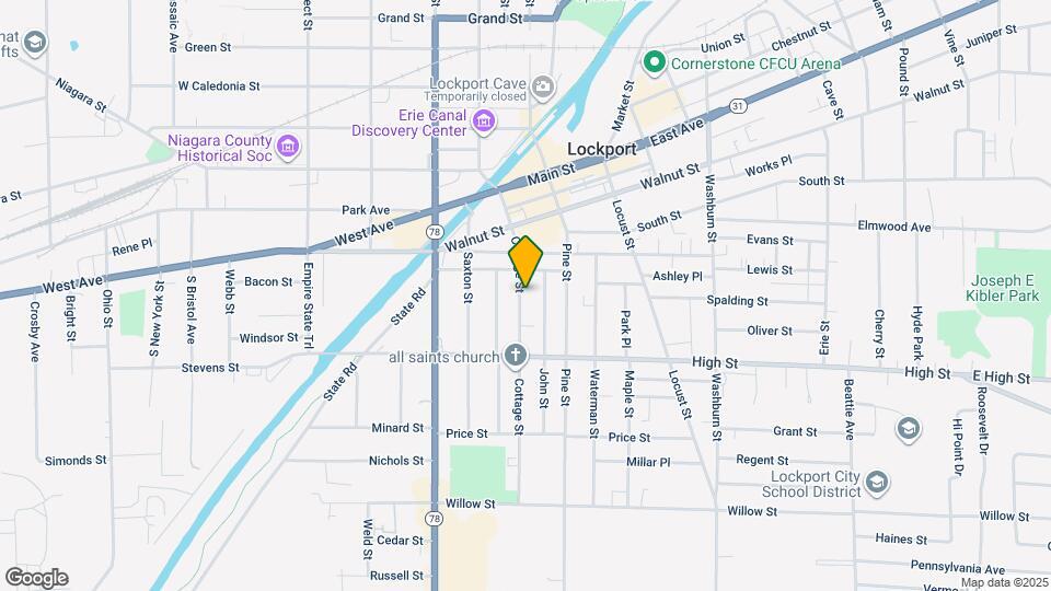 111 Cottage St Map and Location Details