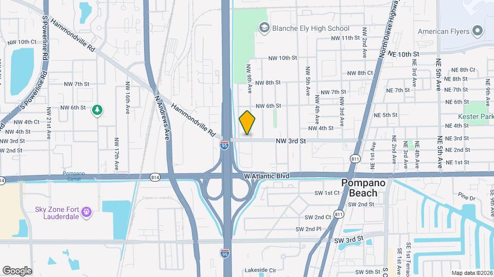 939 NW 3rd St Map and Location Details