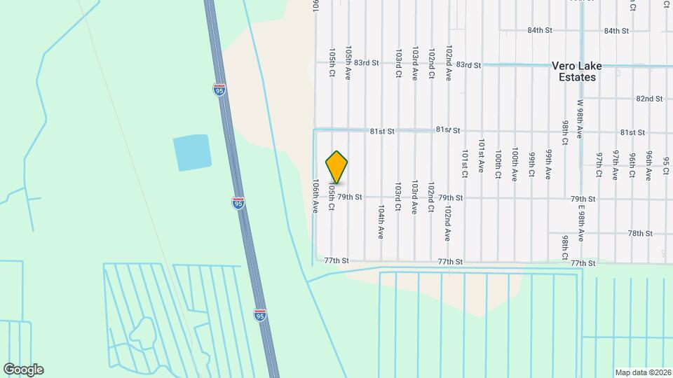 7926 105th Ct Mapa y Detalles de la Ubicación