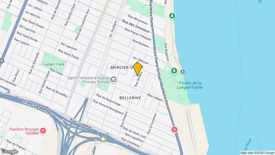 8335 Ontario St E Map and Location Details