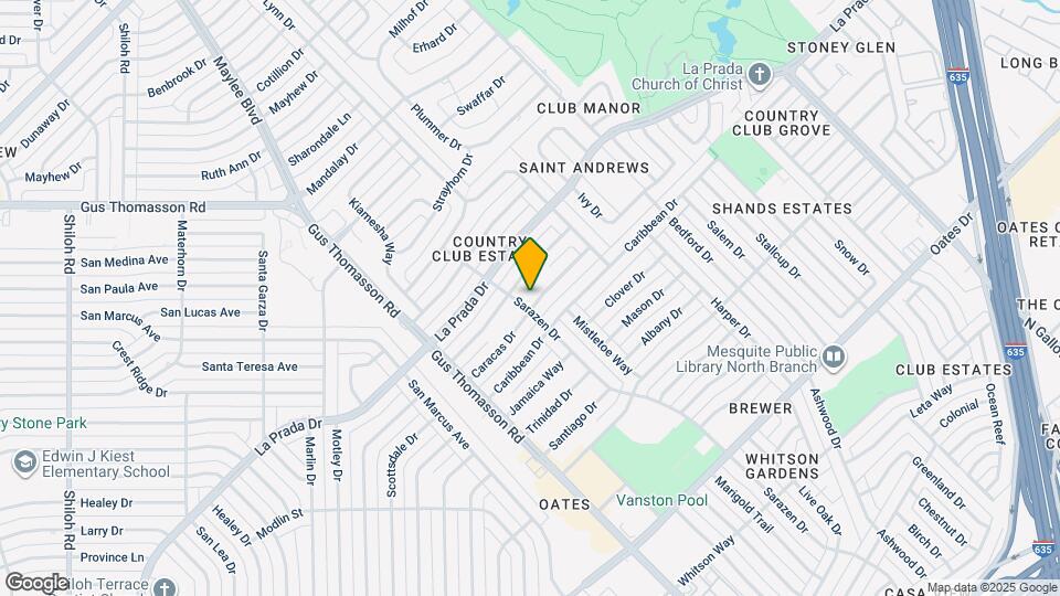 3351 Caracas Dr Map and Location Details