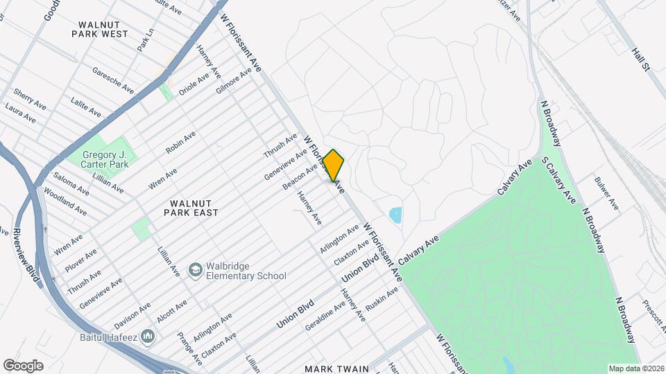 5446 W Florissant Ave Map and Location Details