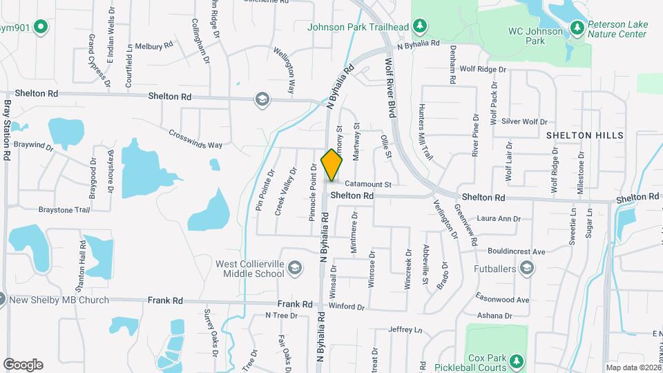 627 Catamount St Map and Location Details